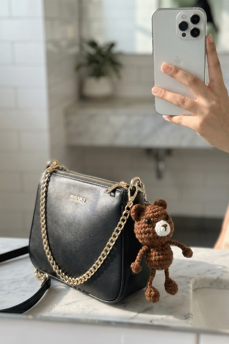 Woolen Bear Keychain