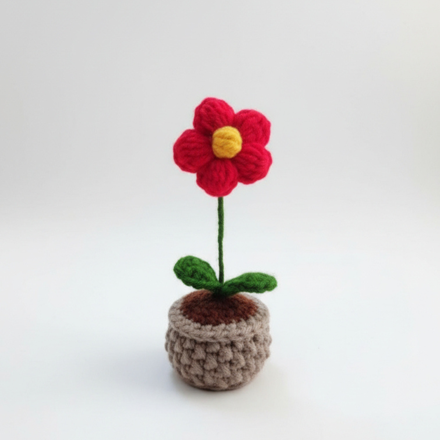 Woolen Mini flower Pots 🪴🌻