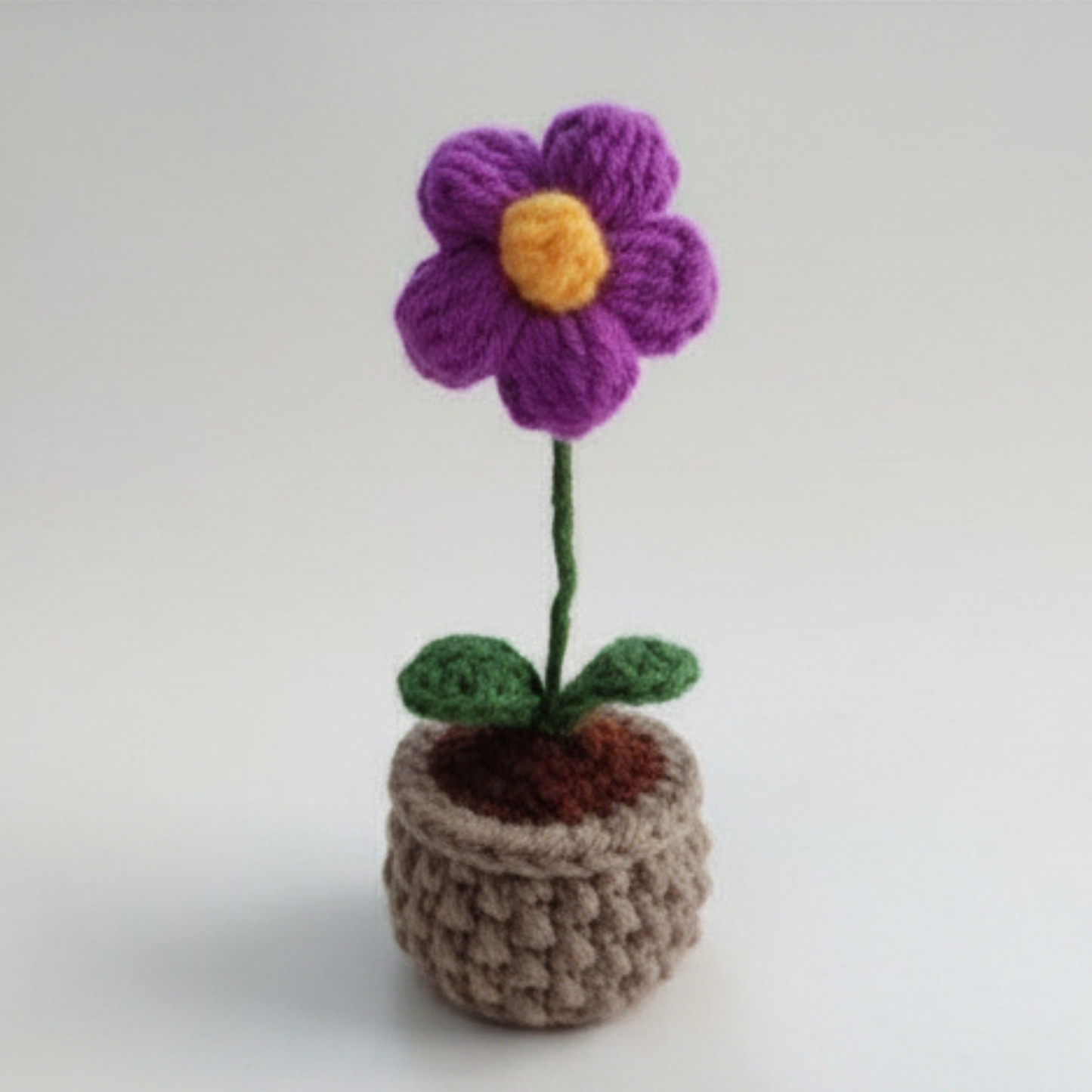 Woolen Mini flower Pots 🪴🌻