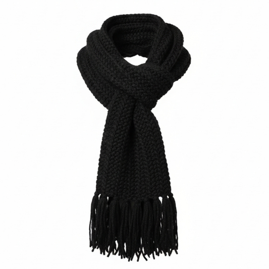 Woolen Cozy Scarf with Beanie 🧣